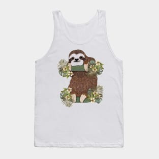 Tropical Sloth Tank Top